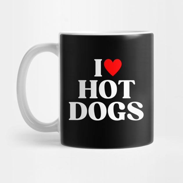 I Hear Hot Dogs Funny Hot Dog Lover Gift by Illustradise